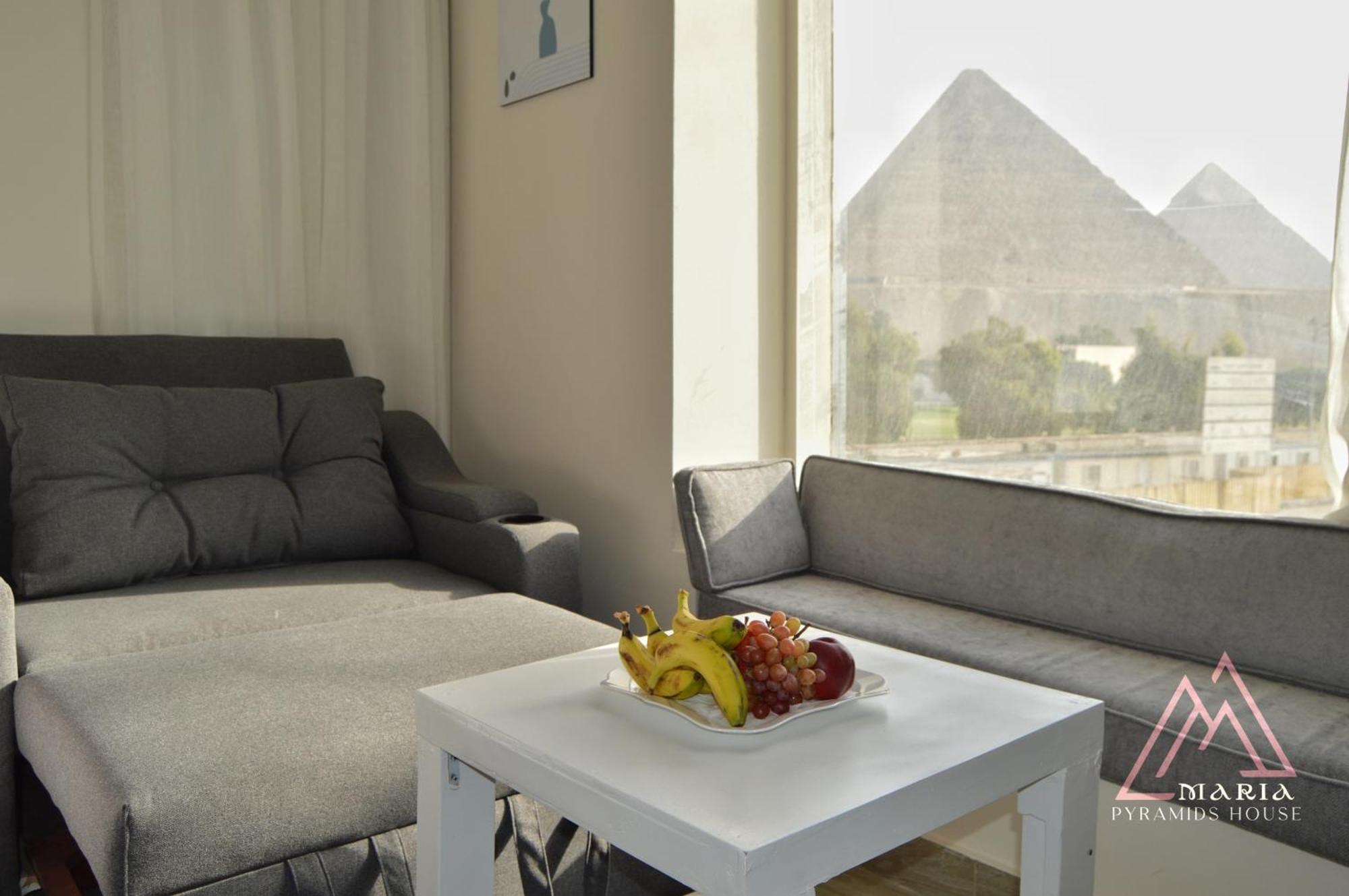 Maria Pyramids House Hotel Kafrat al Jabal Exterior foto