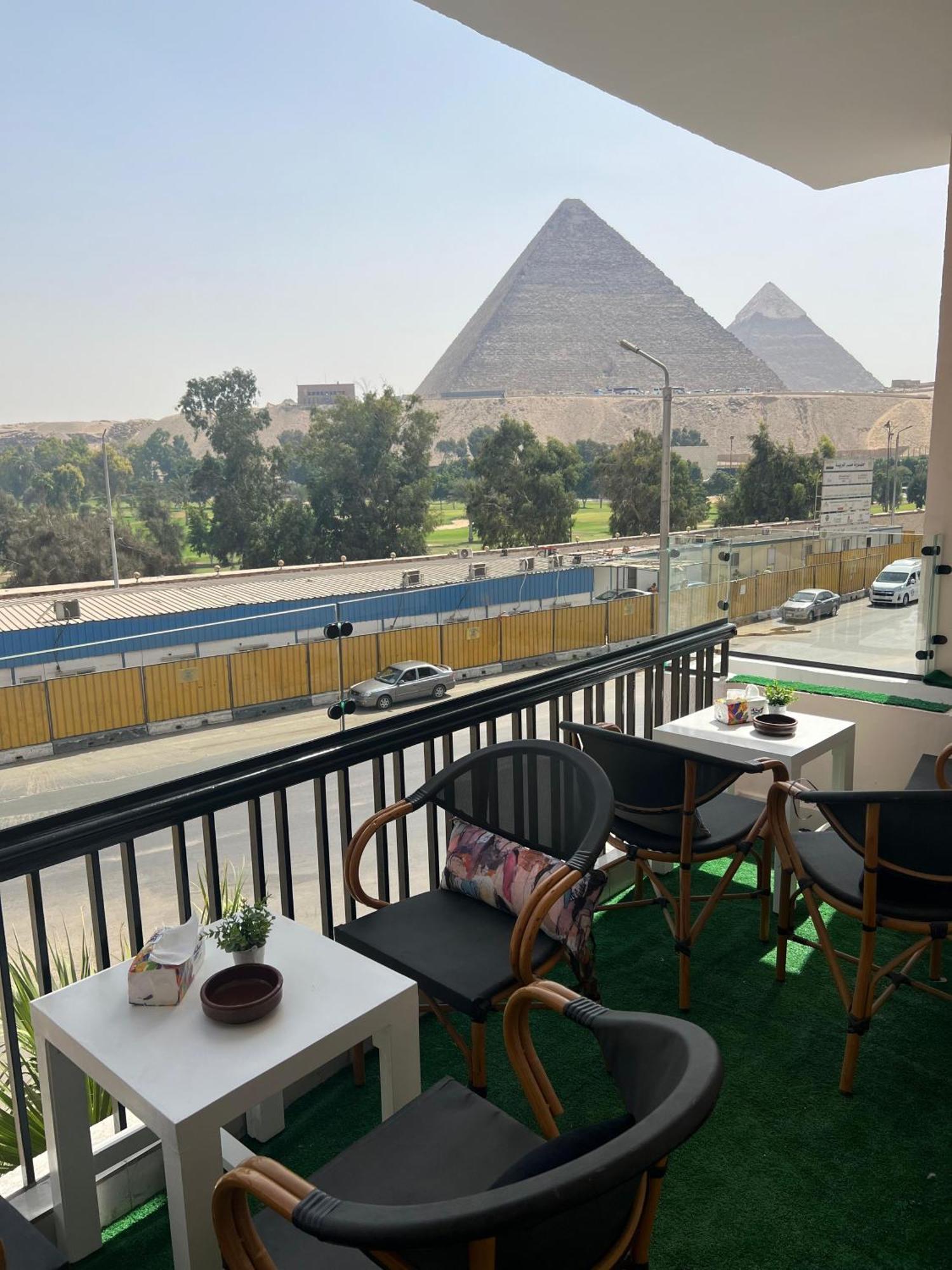 Maria Pyramids House Hotel Kafrat al Jabal Exterior foto