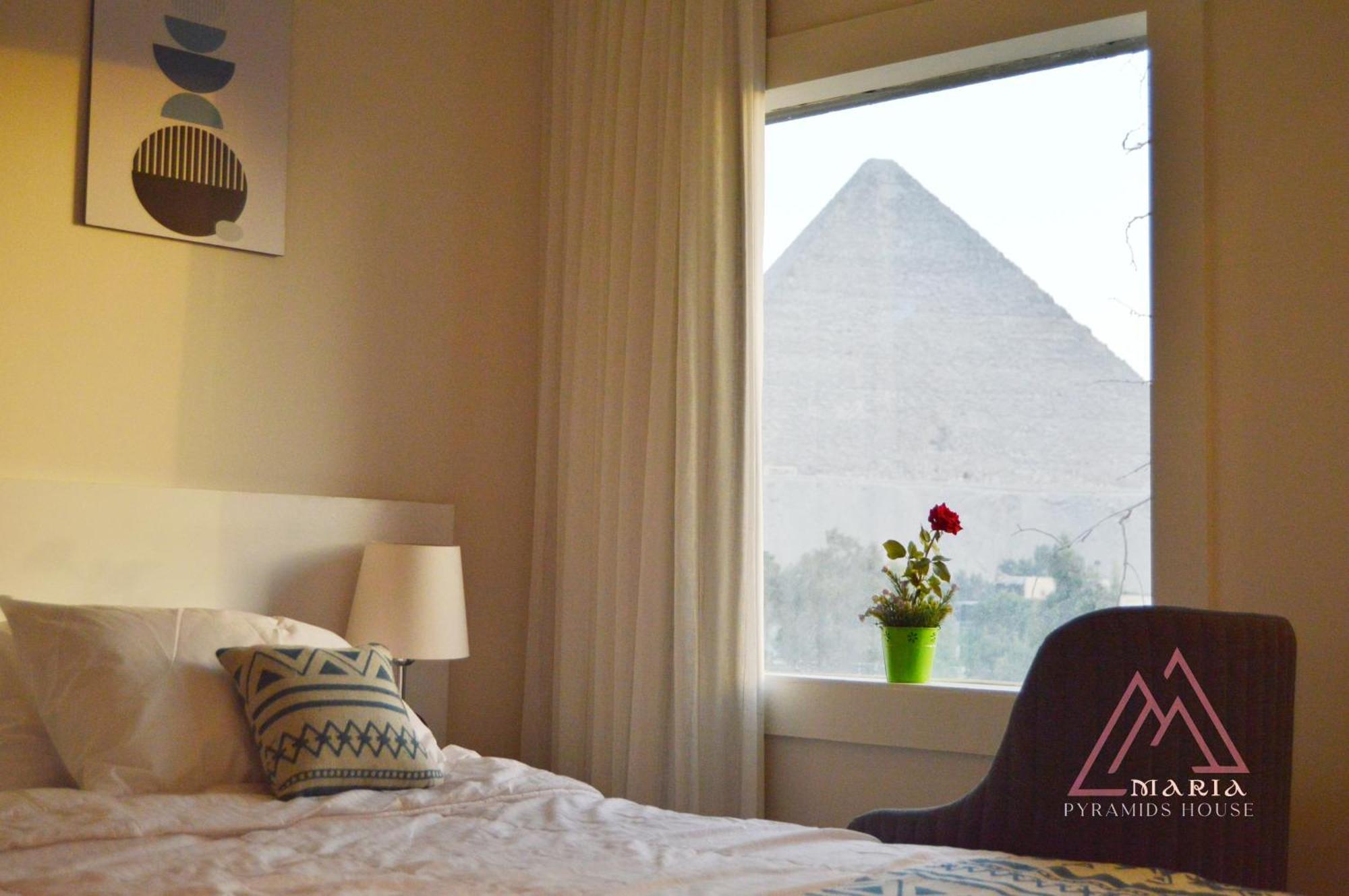 Maria Pyramids House Hotel Kafrat al Jabal Exterior foto