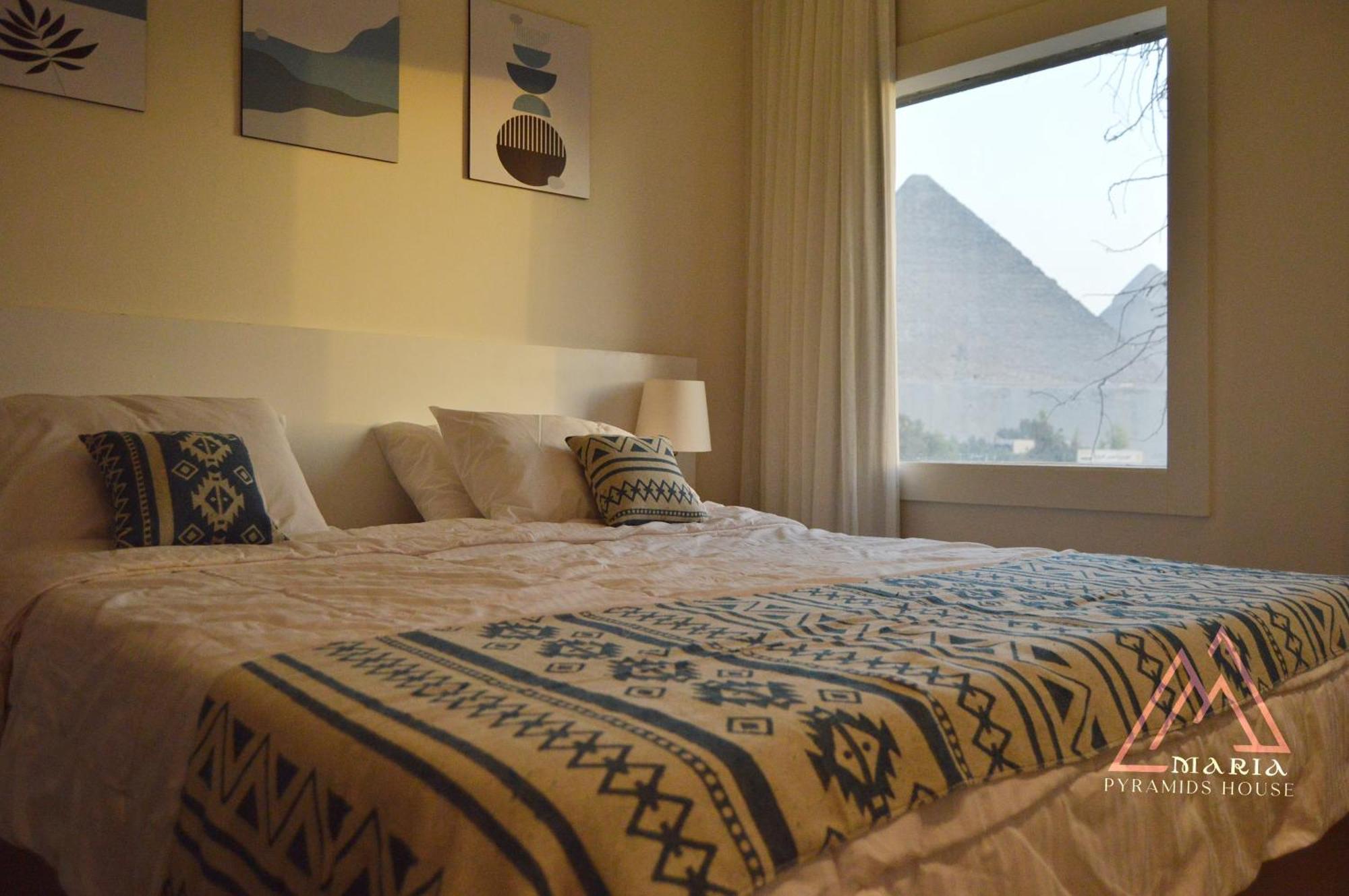 Maria Pyramids House Hotel Kafrat al Jabal Exterior foto