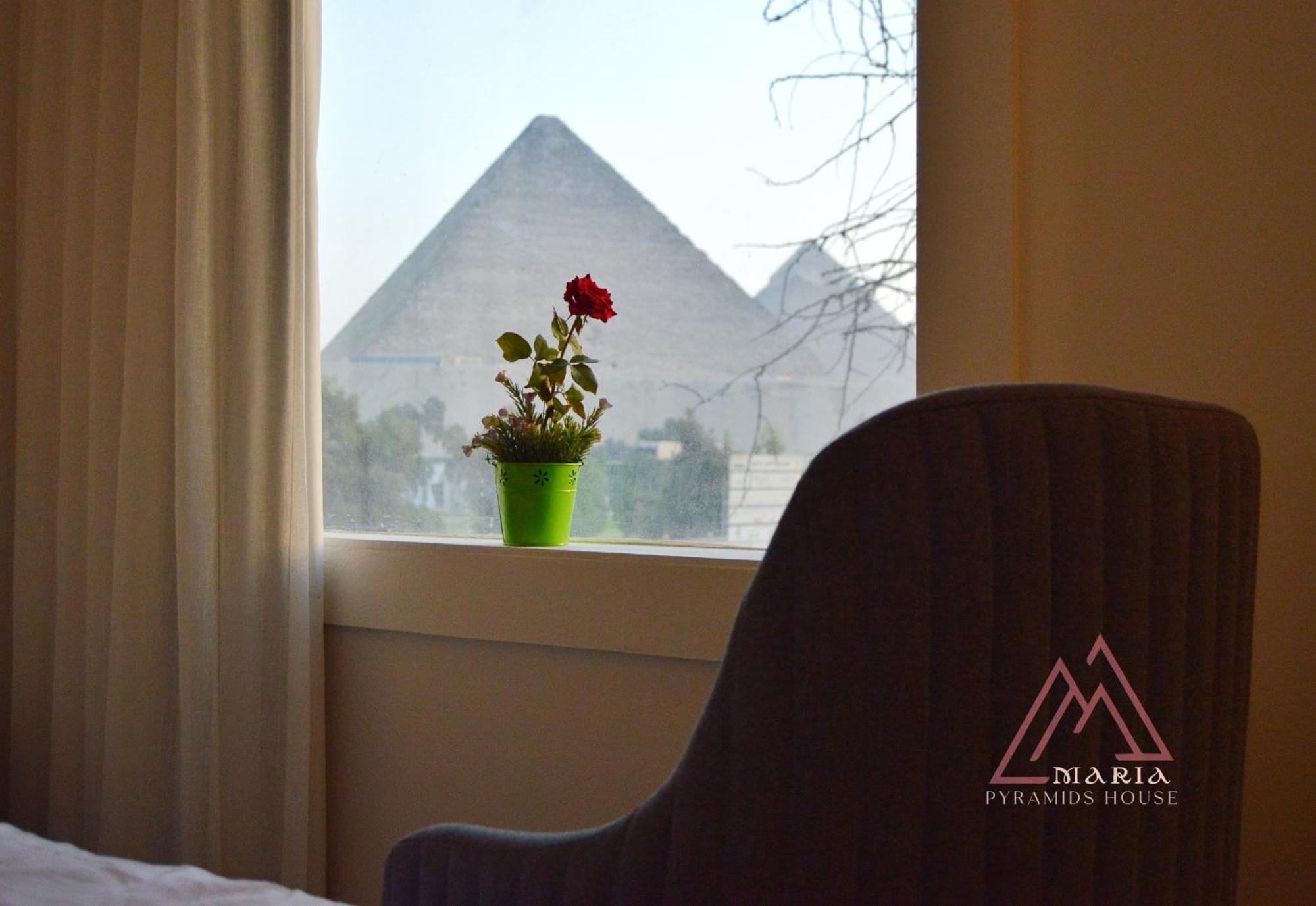 Maria Pyramids House Hotel Kafrat al Jabal Exterior foto