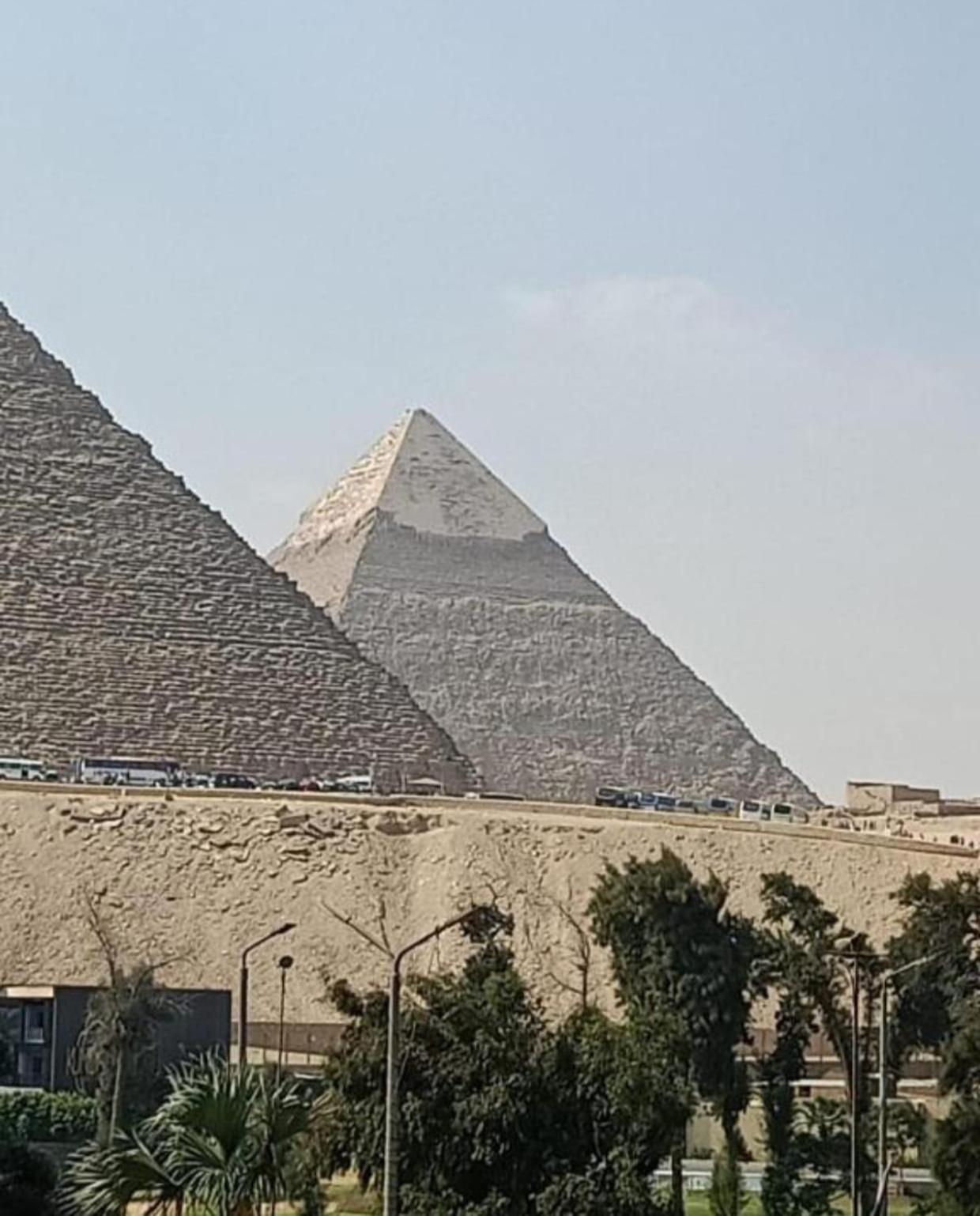 Maria Pyramids House Hotel Kafrat al Jabal Exterior foto