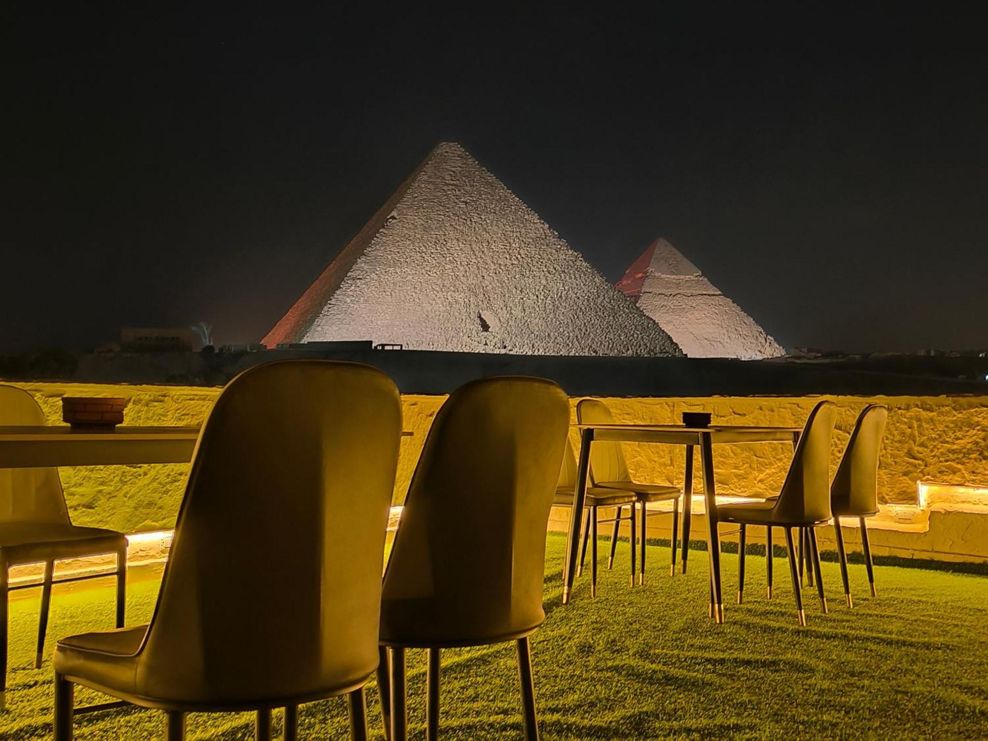 Maria Pyramids House Hotel Kafrat al Jabal Exterior foto